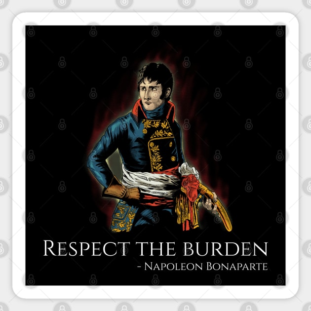 Napoleon Bonaparte Stoic Quote - Stoicism Philosophy Sticker by Styr Designs